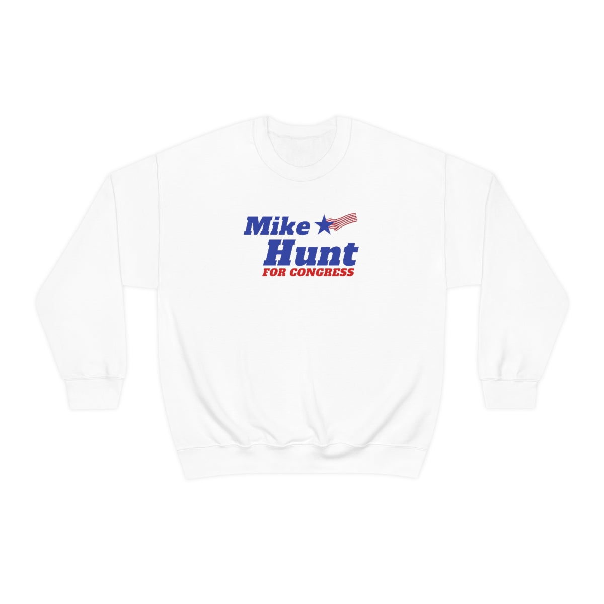 Mike Hunt - Unisex Heavy Blend™ Crewneck Sweatshirt