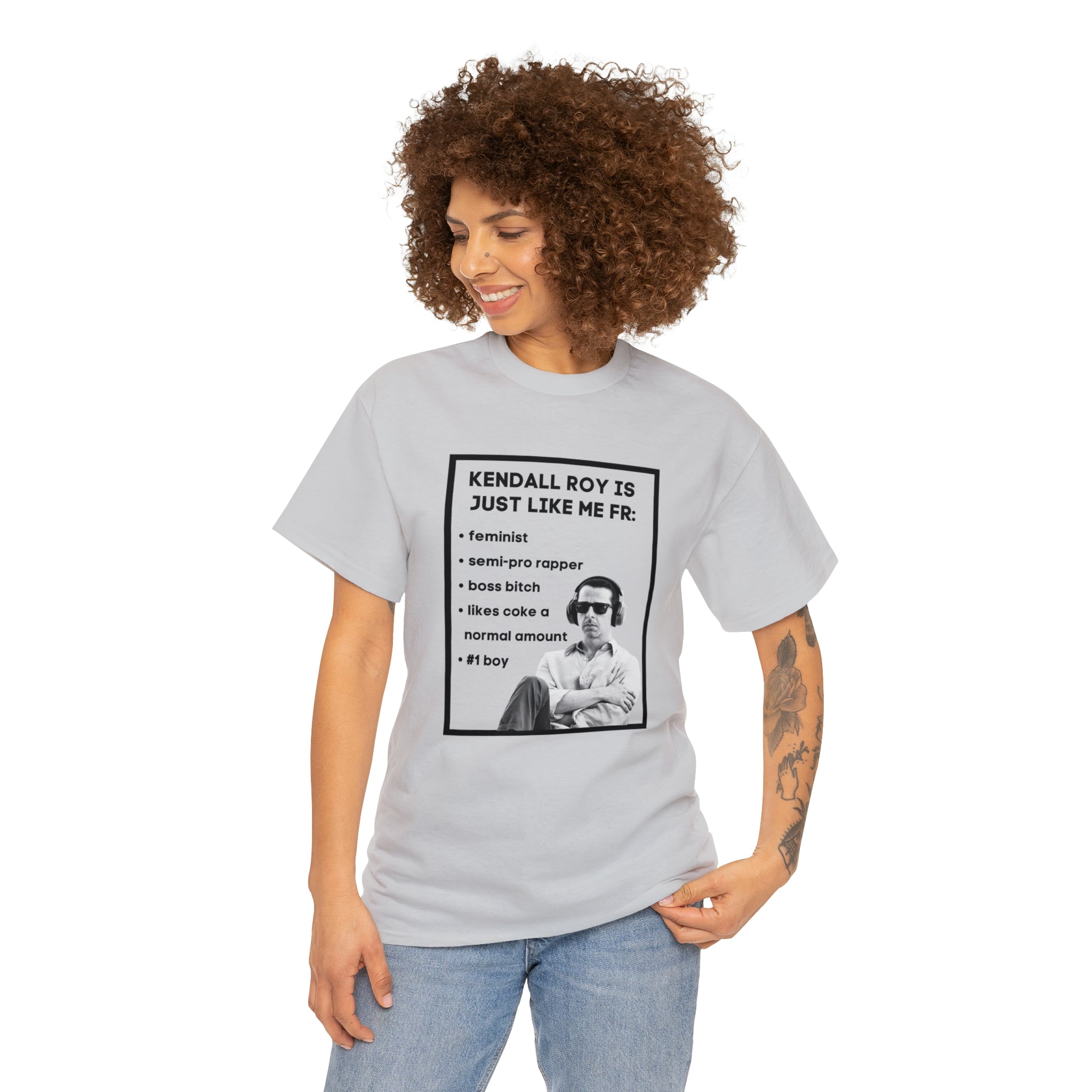 Kendall Roy is Just Like Me FR - Unisex Heavy Cotton Tee