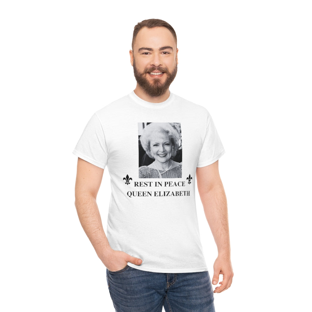 RIP Queen Elizabeth - Unisex Heavy Cotton Tee