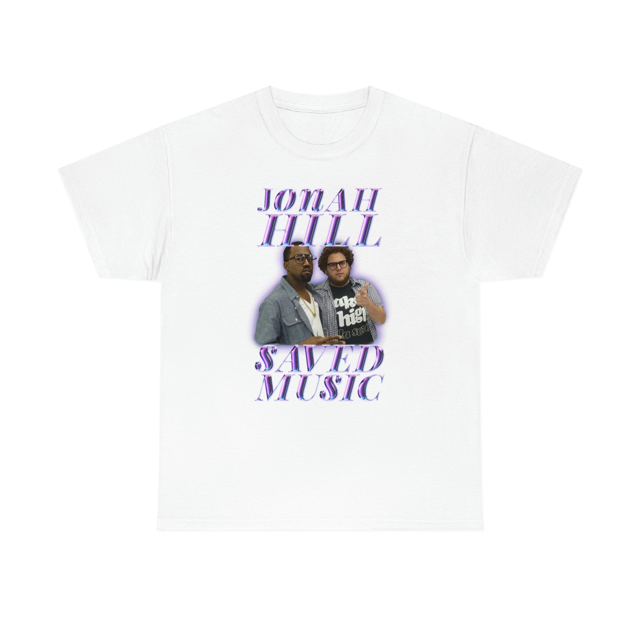 JONAH HILL SAVED MUSIC (KANYE) - Unisex Heavy Cotton Tee