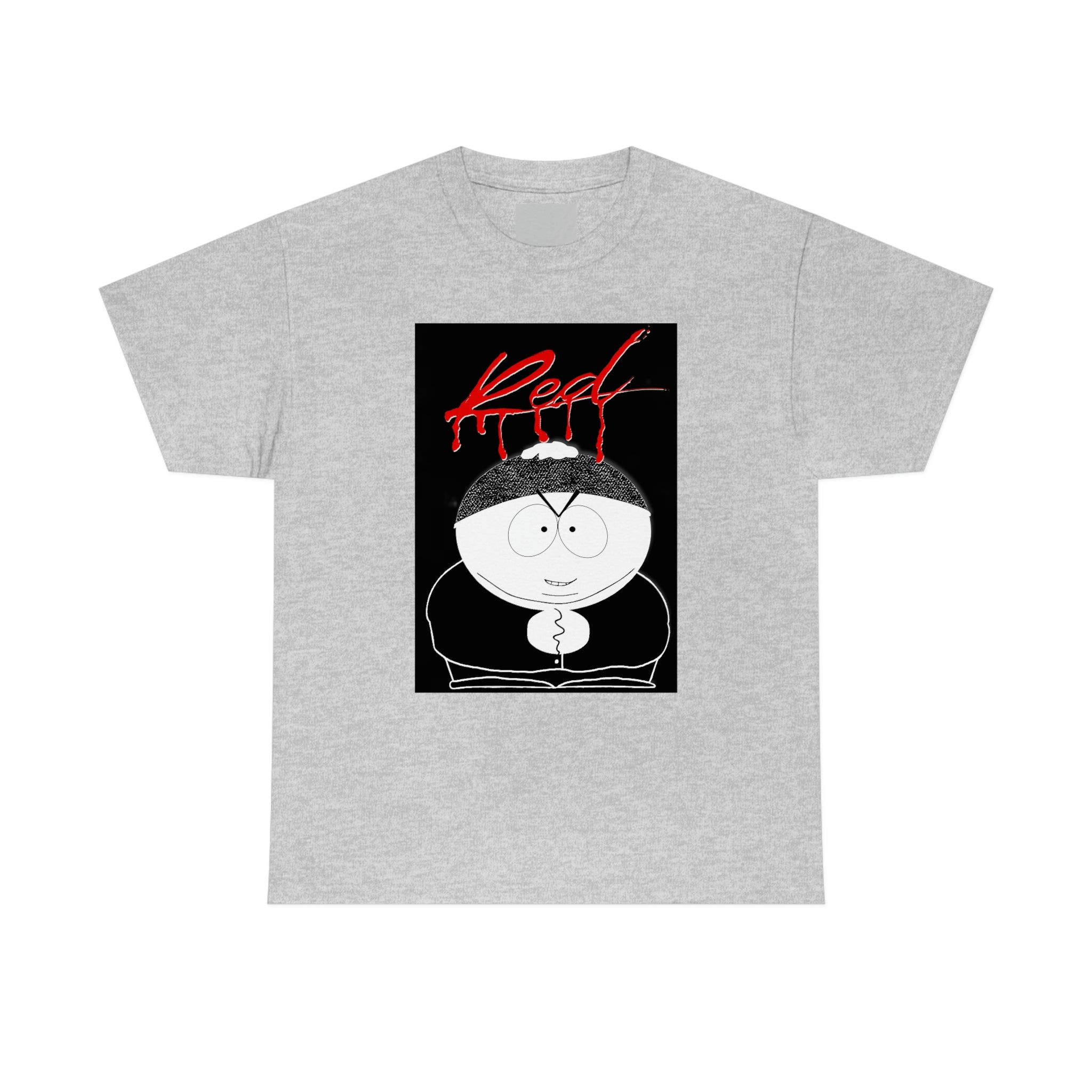 Playboi Cartman (Eric Cartman from South Park) Whole Lotta Red Album Cover - Unisex Heavy Cotton Tee