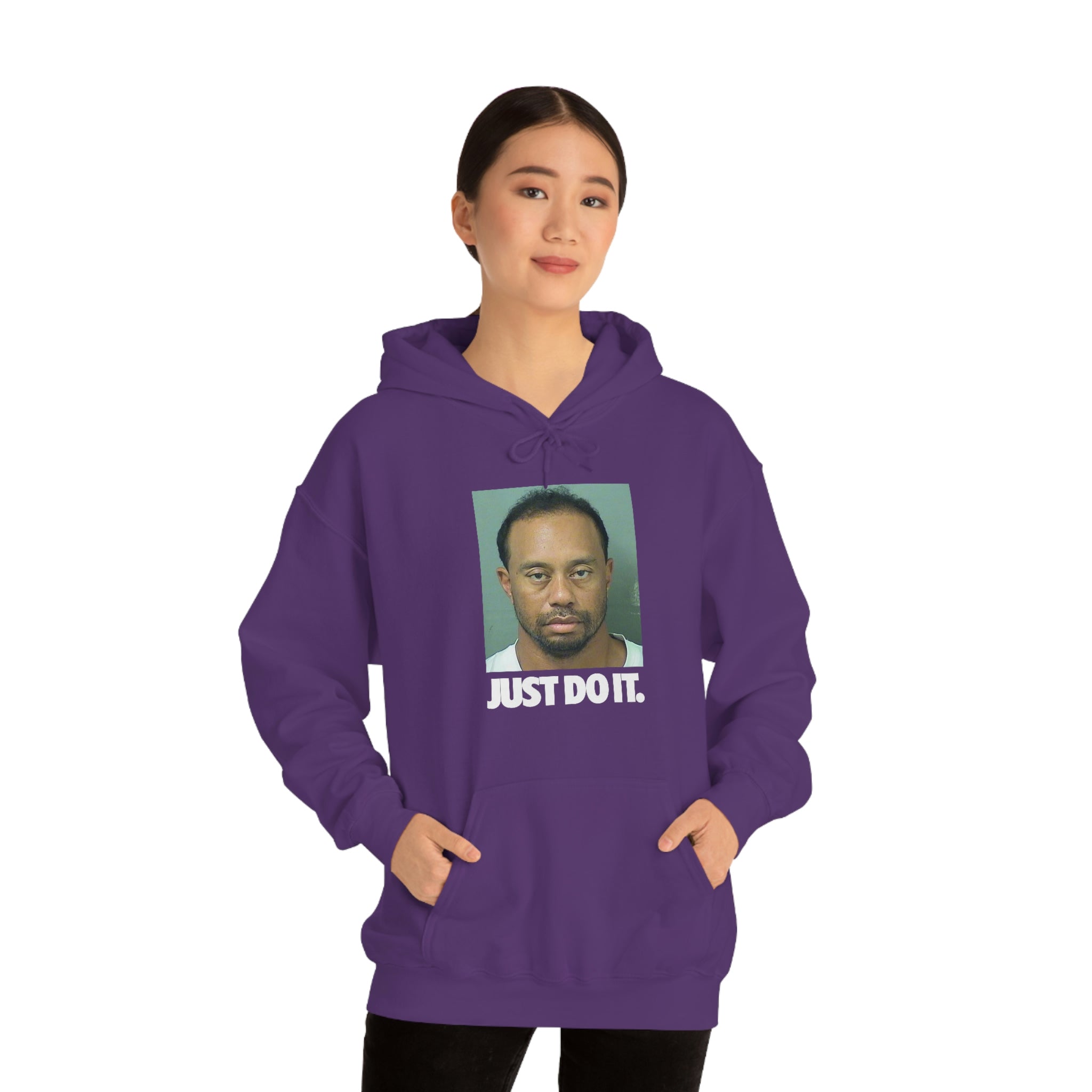 Tiger Woods DUI Just Do it - Unisex Heavy Blend™ Hooded Sweatshirt - ALL COLORS