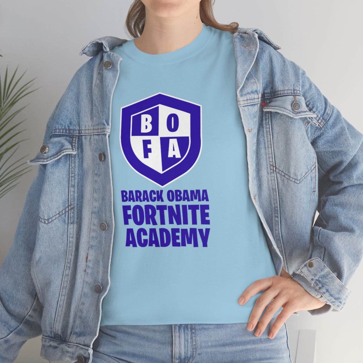 BOFA Barack Obama Fortnite Academy - Unisex Heavy Cotton Tee