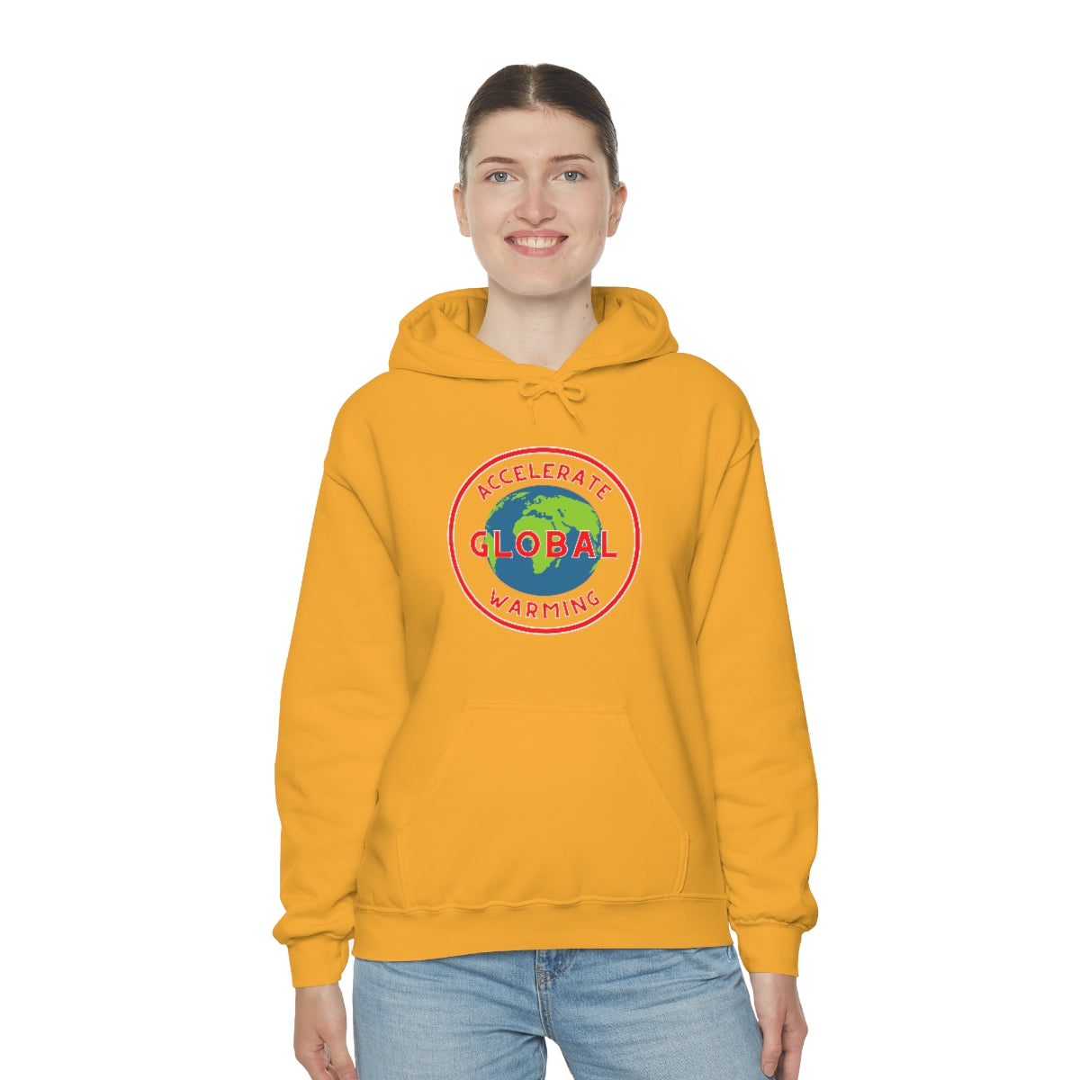 Accelerate Global Warming - Unisex Heavy Blend™ Hooded Sweatshirt - ALL COLORS - Hot Take