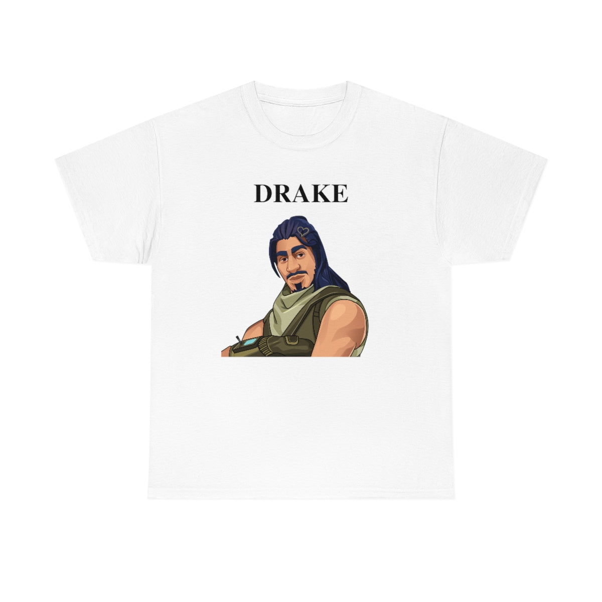 Drake Fortnite Default skin - Unisex Heavy Cotton Tee - All Colors