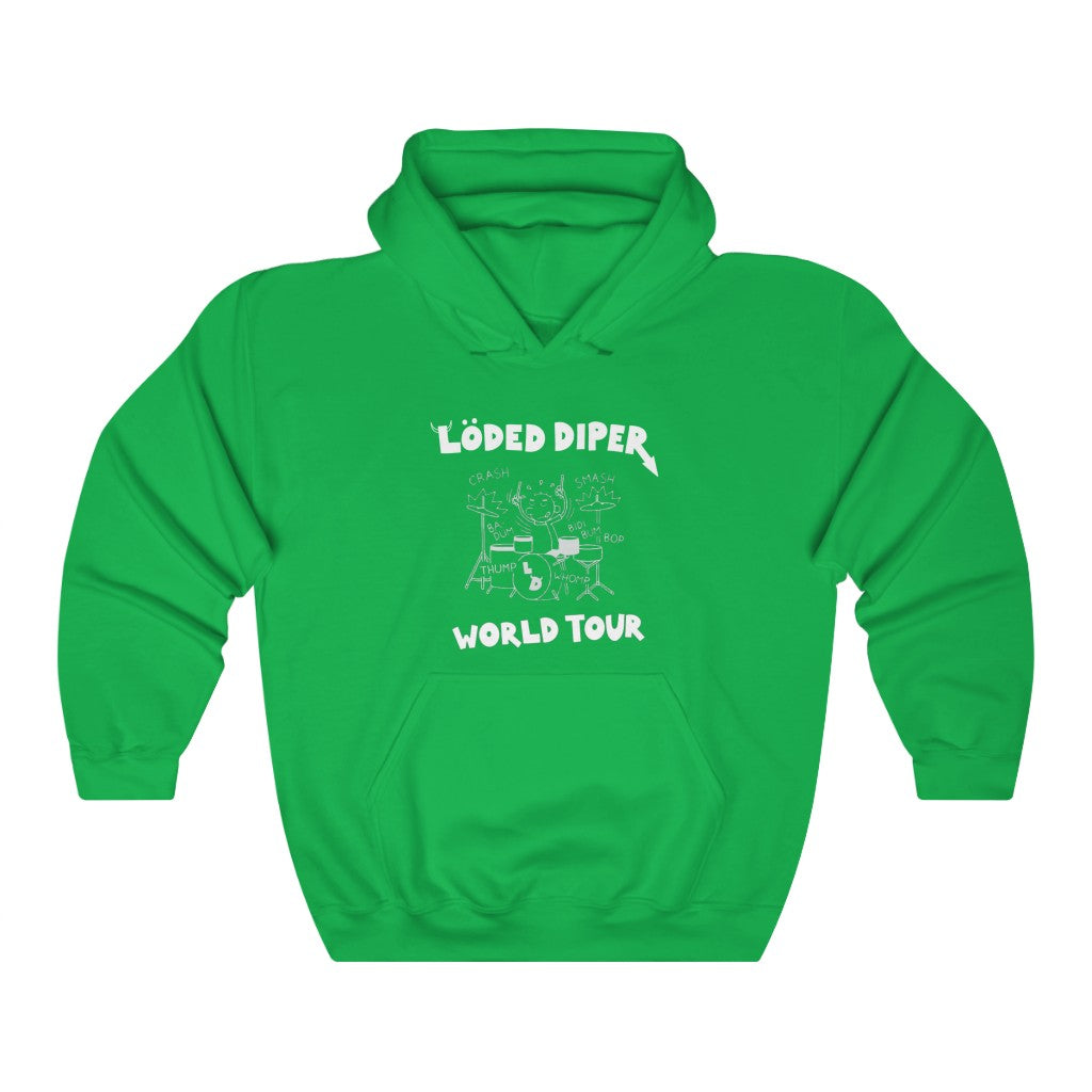 Loded Diper World Tour - Unisex Heavy Blend™ Hooded Sweatshirt - ALL COLORS