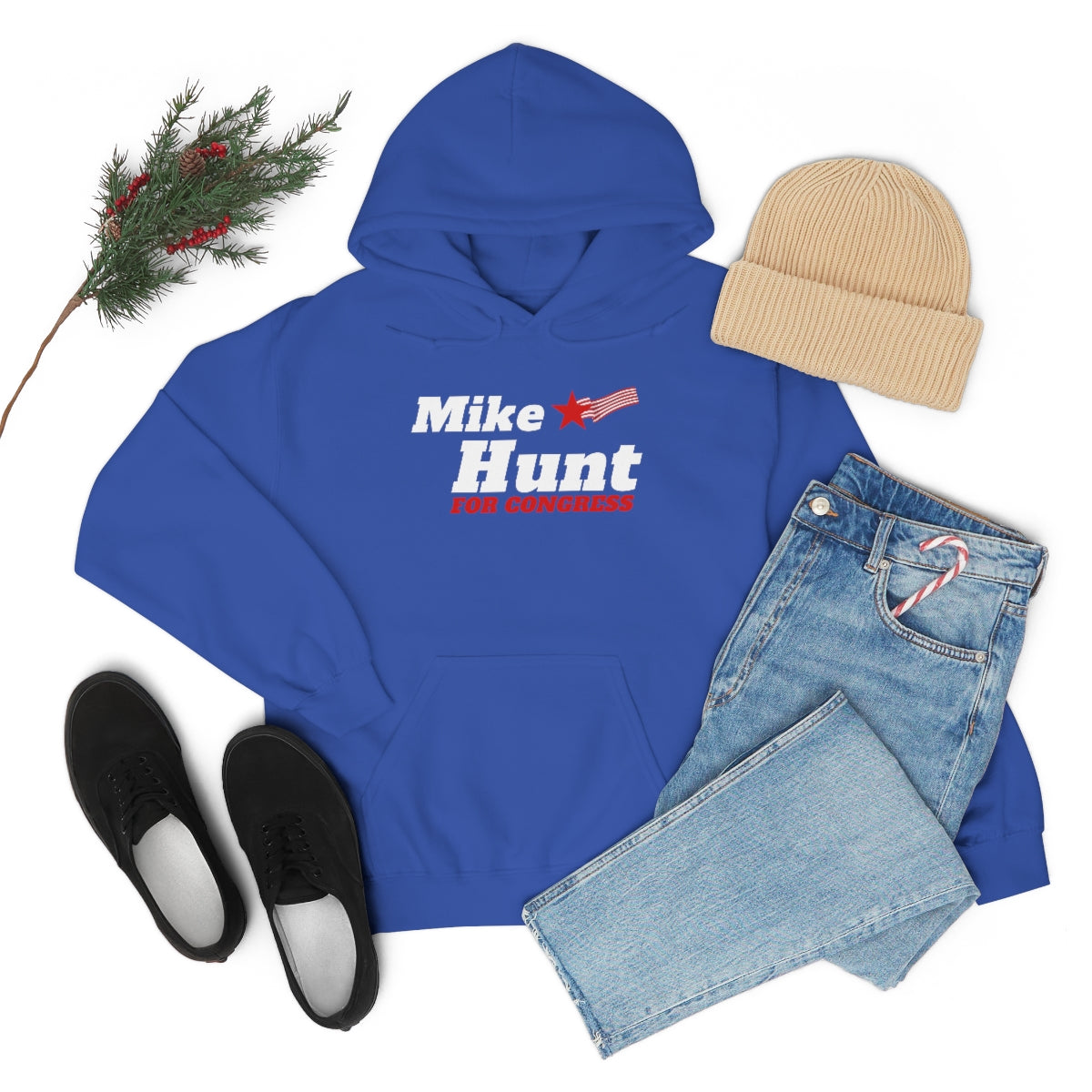 Mike Hunt - Unisex Heavy Blend™ Hooded Sweatshirt