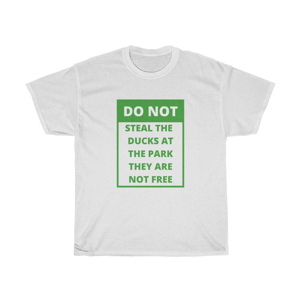 Ducks at the Park - Unisex Heavy Cotton Tee