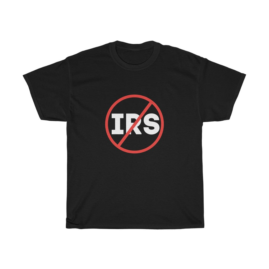 IRS (no back graphic) - Unisex Heavy Cotton Tee - ALL COLORS