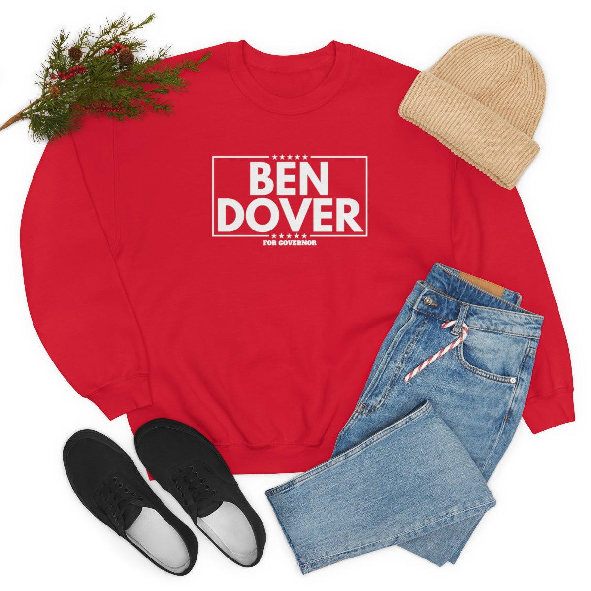 Ben Dover - Unisex Heavy Blend™ Crewneck Sweatshirt