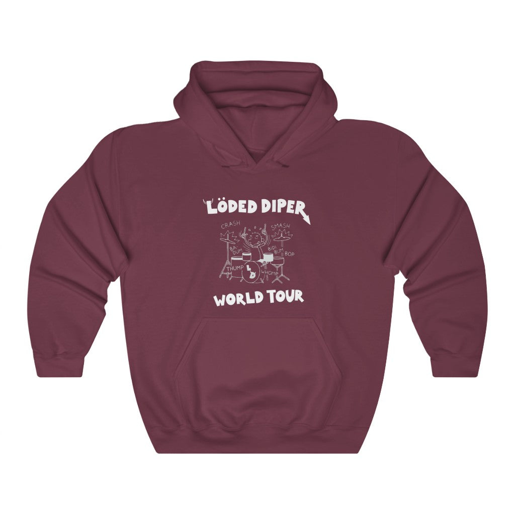 Loded Diper World Tour - Unisex Heavy Blend™ Hooded Sweatshirt - ALL COLORS