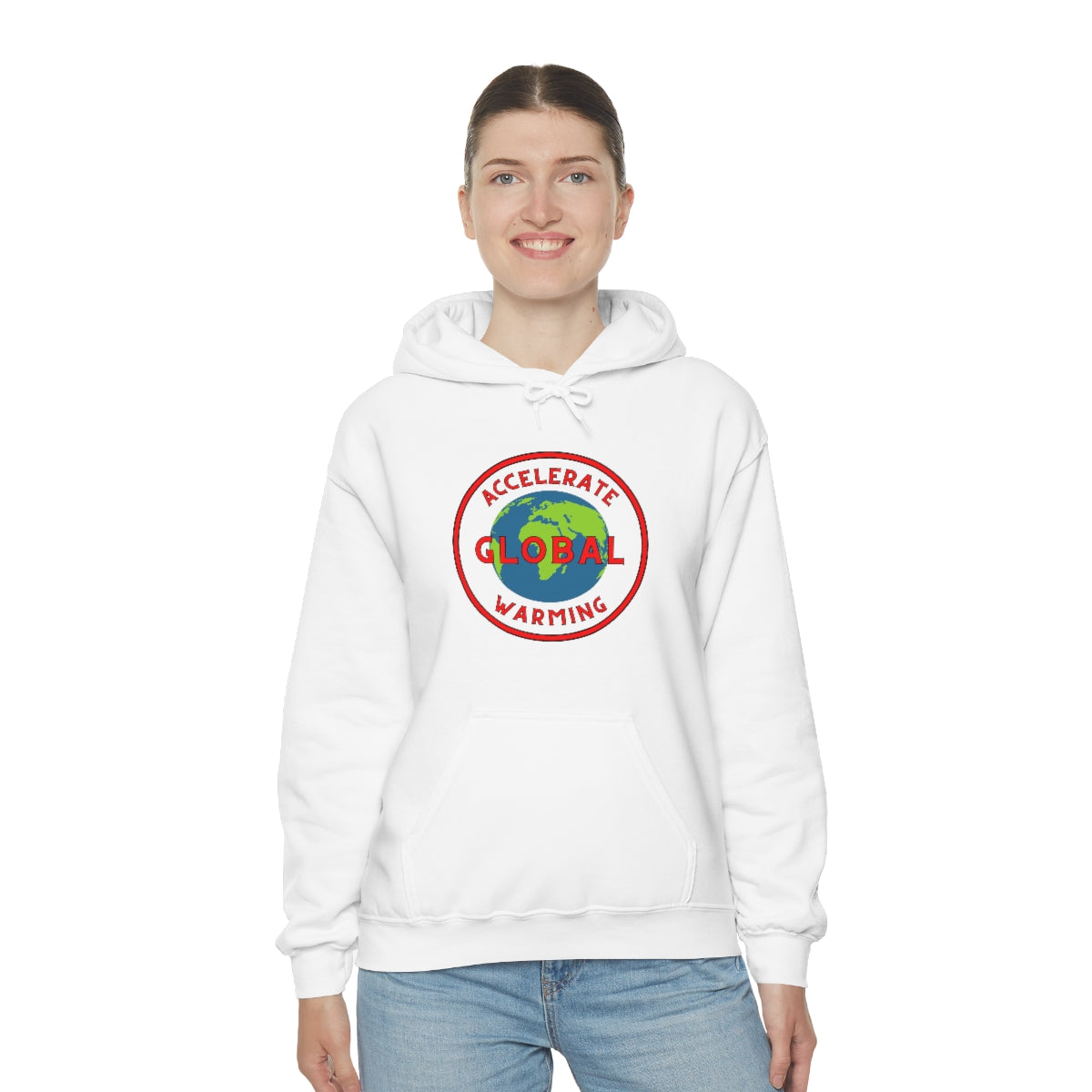 Accelerate Global Warming - Unisex Heavy Blend™ Hooded Sweatshirt - ALL COLORS - Hot Take