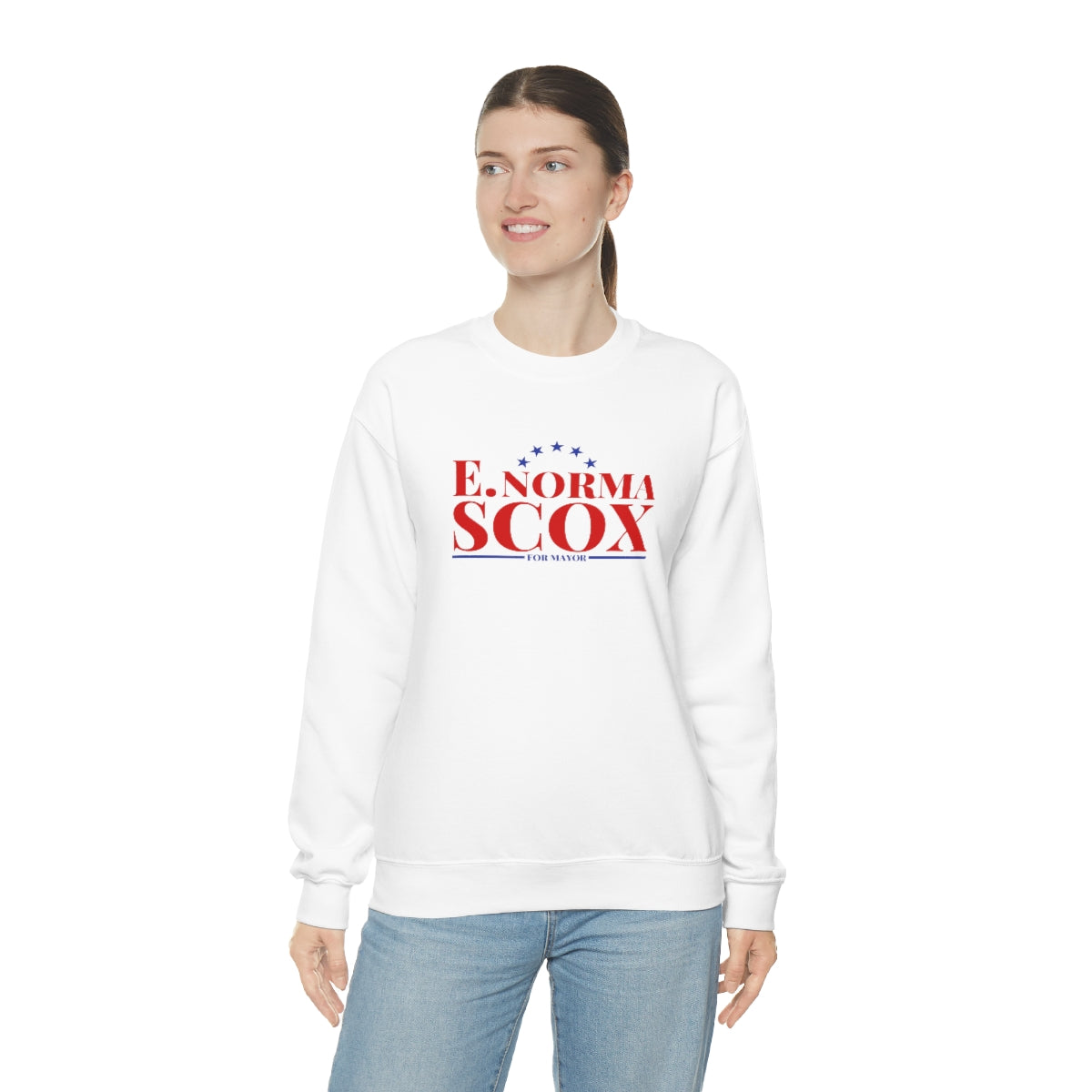 E. Norma Scox - Unisex Heavy Blend™ Crewneck Sweatshirt