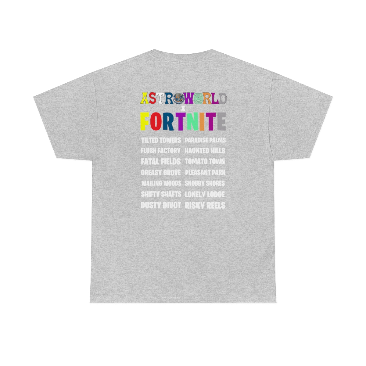 I SURVIVED THE TRAVIS SCOTT FORTNITE CONCERT - Unisex Heavy Cotton Tee - All Colors