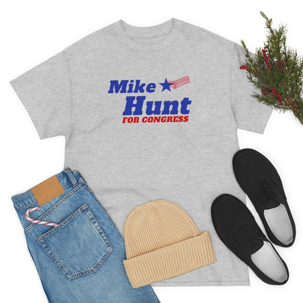 Mike Hunt - Unisex Heavy Cotton Tee - All Colors