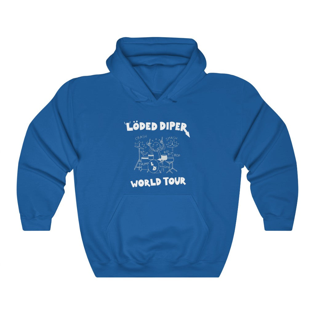 Loded Diper World Tour - Unisex Heavy Blend™ Hooded Sweatshirt - ALL COLORS