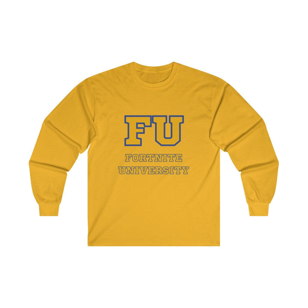 FU - Fortnite University - Ultra Cotton Long Sleeve Tee - All Colors