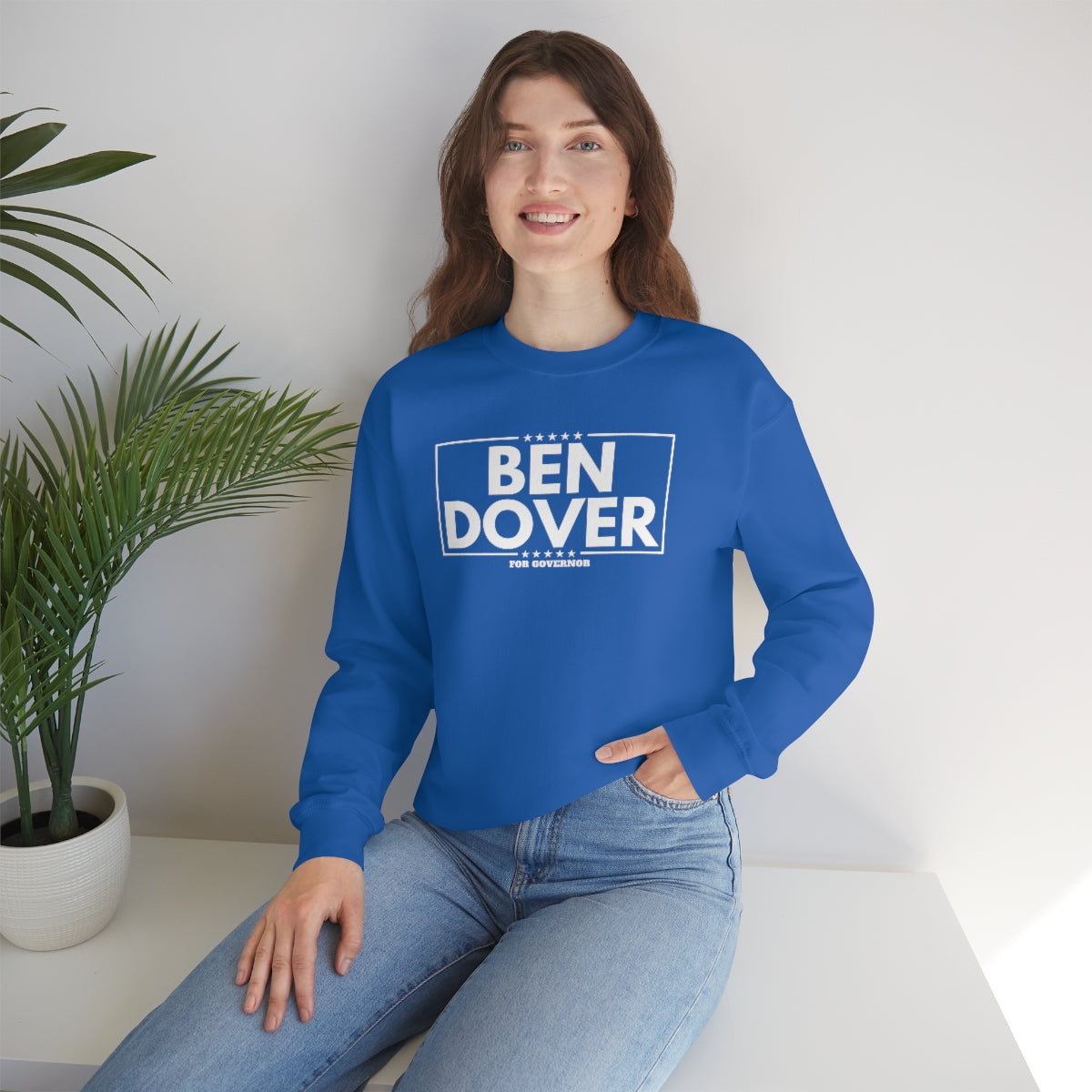 Ben Dover - Unisex Heavy Blend™ Crewneck Sweatshirt