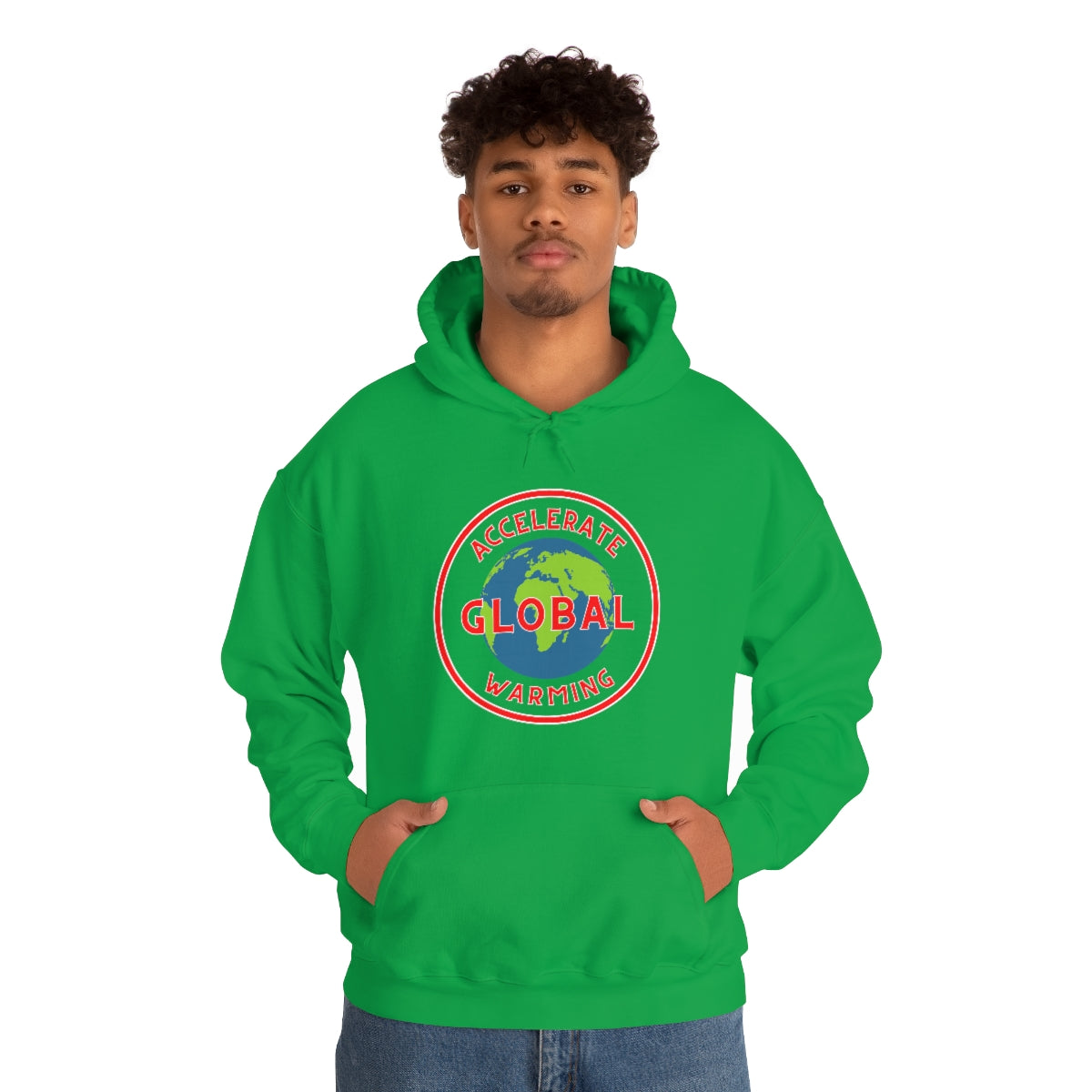 Accelerate Global Warming - Unisex Heavy Blend™ Hooded Sweatshirt - ALL COLORS - Hot Take