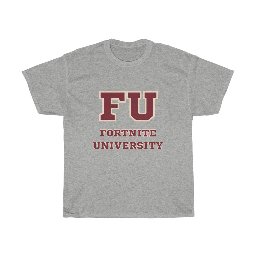 Fortnite University - Unisex Heavy Cotton Tee